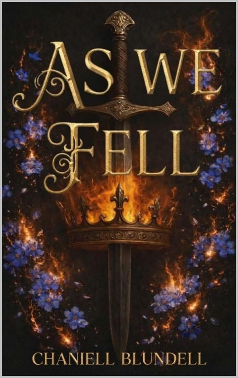 Cover of As We Fell: YA Enemies to Lovers Second Chance Romantasy