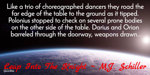 like a trio of choreographed dancers they road the far edge of the table to the ground as...