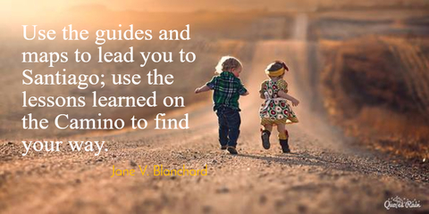 use the guides and maps to lead you to santiago use the lessons learned on the camino to...