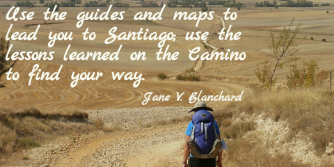 use the guides and maps to lead you to santiago use the lessons learned on the camino to...