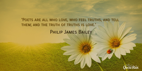 poets are all who love who feel truths and tell them and the truth of truths is love...