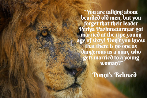 you are talking about bearded old men but you forget that their leader periya...
