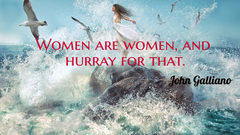 women are women and hurray for that...