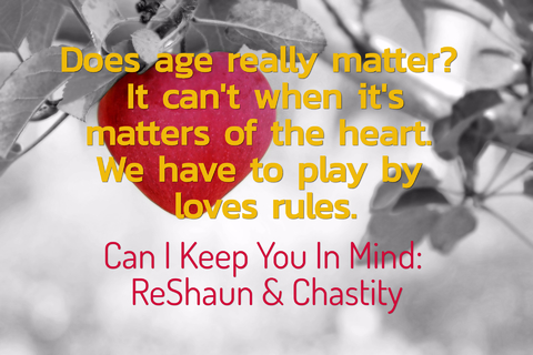 does age really matter it cant when its matters of the heart we have to play by...