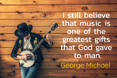 i still believe that music is one of the greatest gifts that god gave to man...