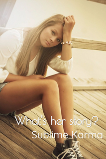 whats her story...