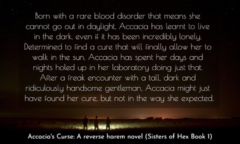 born with a rare blood disorder that means she cannot go out in daylight accacia has...