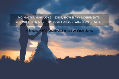 no matter how long i exist how many monuments crumble into dust my love for you will...
