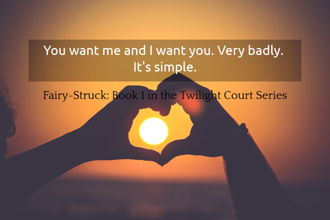 you want me and i want you very badly its simple...