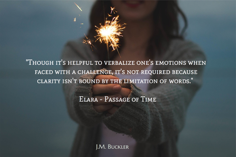 though its helpful to verbalize ones emotions when faced with a challenge its...