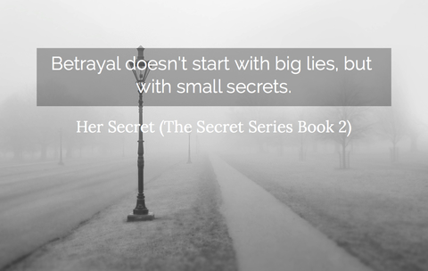 betrayal doesnt start with big lies but with small secrets...