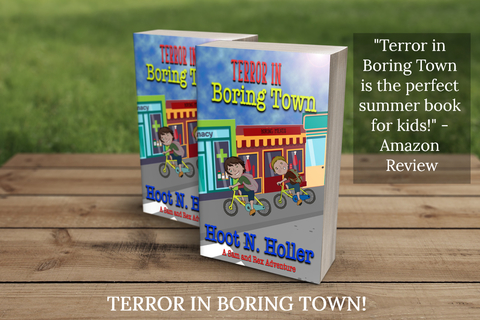 terror in boring town is the perfect summer book for kids...