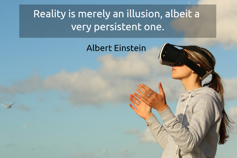 reality is merely an illusion albeit a very persistent one...
