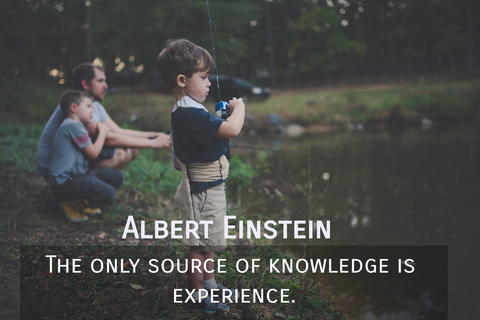 the only source of knowledge is experience...