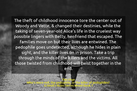 the theft of childhood innocence tore the center out of woody and vette changed their...
