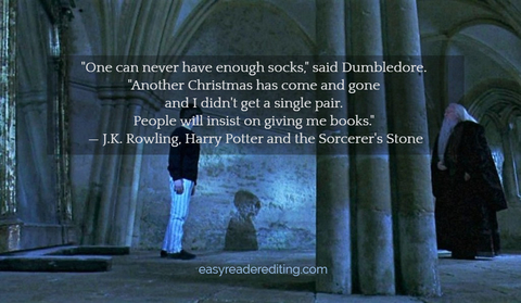 one can never have enough socks said dumbledore another christmas has come and...