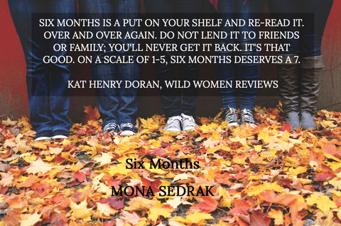 six months is a put on your shelf and re read it over and over again do not lend it to...