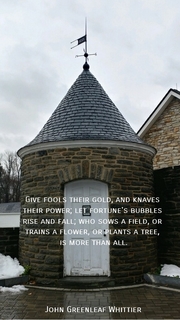 give fools their gold and knaves their power let fortunes bubbles rise and fall who...