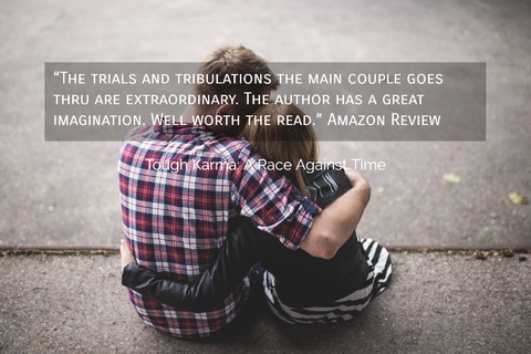 the trials and tribulations the main couple goes thru are extraordinary the author...