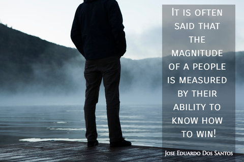 it is often said that the magnitude of a people is measured by their ability to know how...