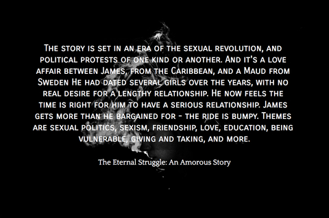 the story is set in an era of the sexual revolution and political protests of one kind...