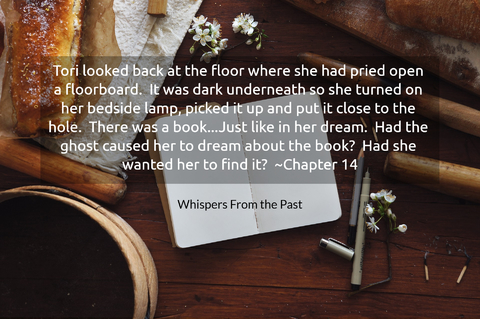 tori looked back at the floor where she had pried open a floorboard it was dark...