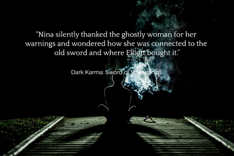 nina silently thanked the ghostly woman for her warnings and wondered how she was...