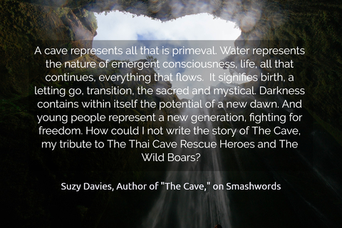 a cave represents all that is primeval water represents the nature of emergent...