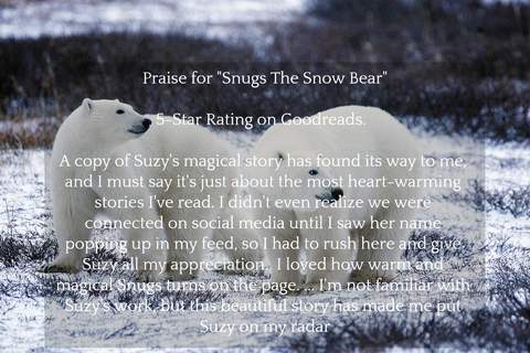 5 star rating on goodreads a copy of suzys magical story has found its way to me...