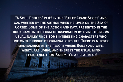 a soul defiled is 5 in the bailey crane series and was written by the author...