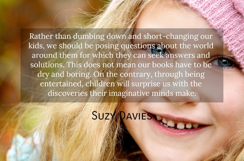 rather than dumbing down and short changing our kids we should be posing questions about...