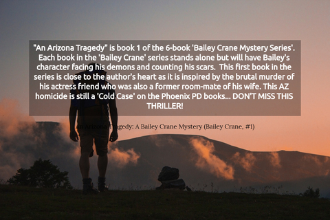 an arizona tragedy is book 1 of the 6 book bailey crane mystery series each book...