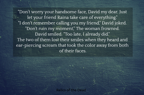 dont worry your handsome face david my dear just let your friend raina take care of...