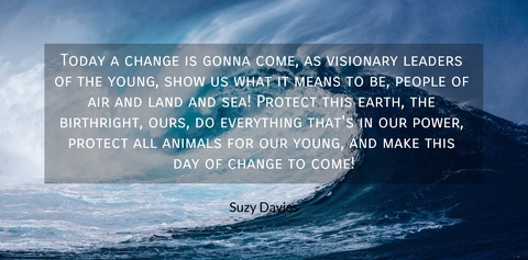 today a change is gonna come as visionary leaders of the young show us what it means to...