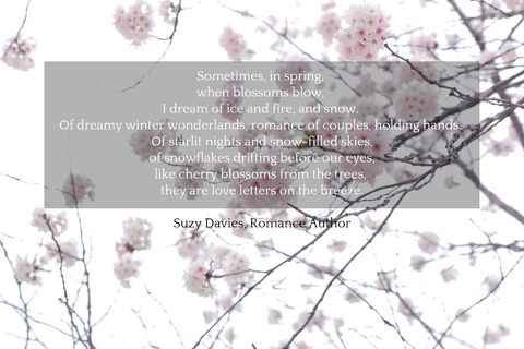 sometimes in spring when blossoms blow i dream of ice and fire and snow of dreamy...