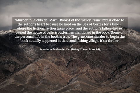murder in pueblo del mar book 4 of the bailey crane mix is close to the...