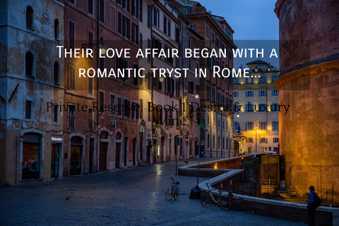 their love affair began with a romantic tryst in rome...