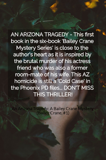 an arizona tragedy this first book in the six book bailey crane mystery series is...