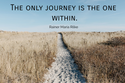 the only journey is the one within...