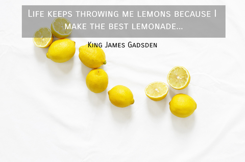 life keeps throwing me lemons because i make the best lemonade...