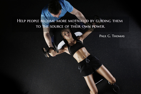 help people become more motivated by guiding them to the source of their own power...