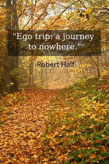 ego trip a journey to nowhere...