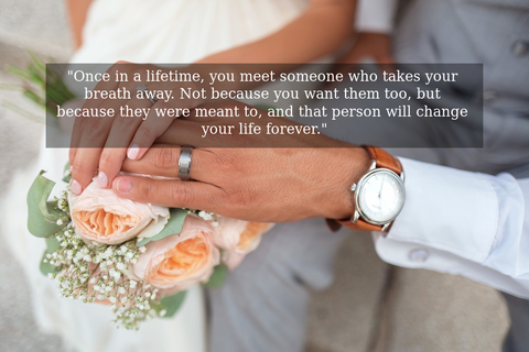 once in a lifetime you meet someone who takes your breath away not because you want...