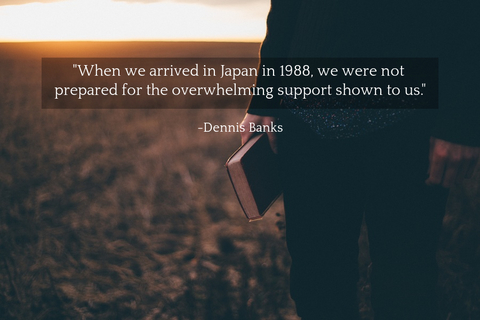 when we arrived in japan in 1988 we were not prepared for the overwhelming support shown...