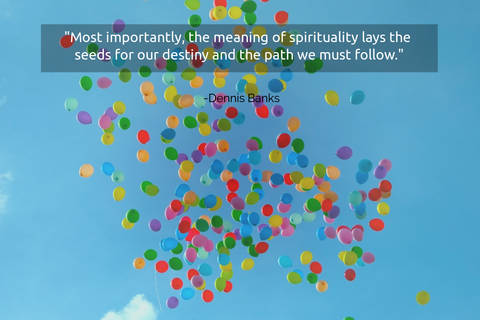 most importantly the meaning of spirituality lays the seeds for our destiny and the path...