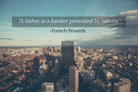 a father is a banker provided by nature...