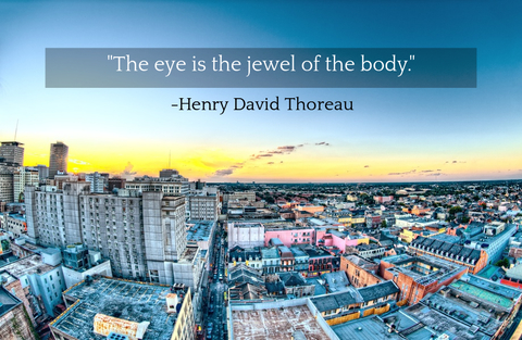 the eye is the jewel of the body...