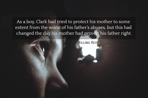 as a boy clark had tried to protect his mother to some extent from the worst of his...