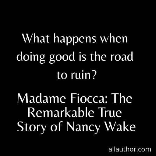 what happens when doing good is the road to ruin...