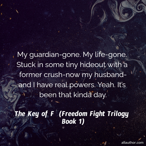 my guardian gone my life gone stuck in some tiny hideout with a former crush now my...